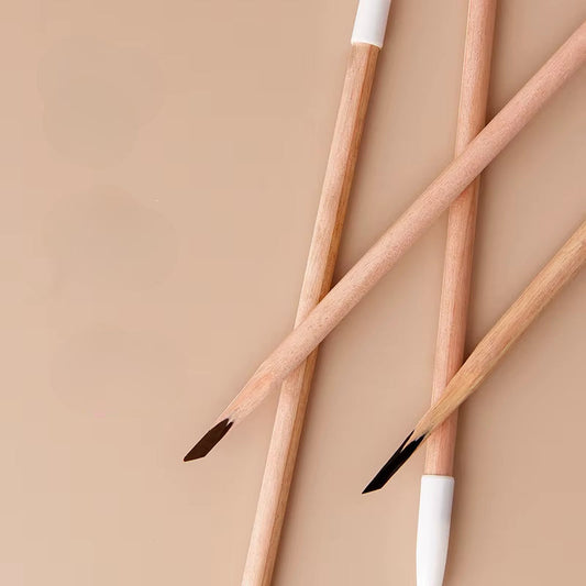 Waterproof Microblading Eyebrow Pencil – Long-Lasting Wooden Tattoo Brow Pen for Natural, Defined, Flawless Arches