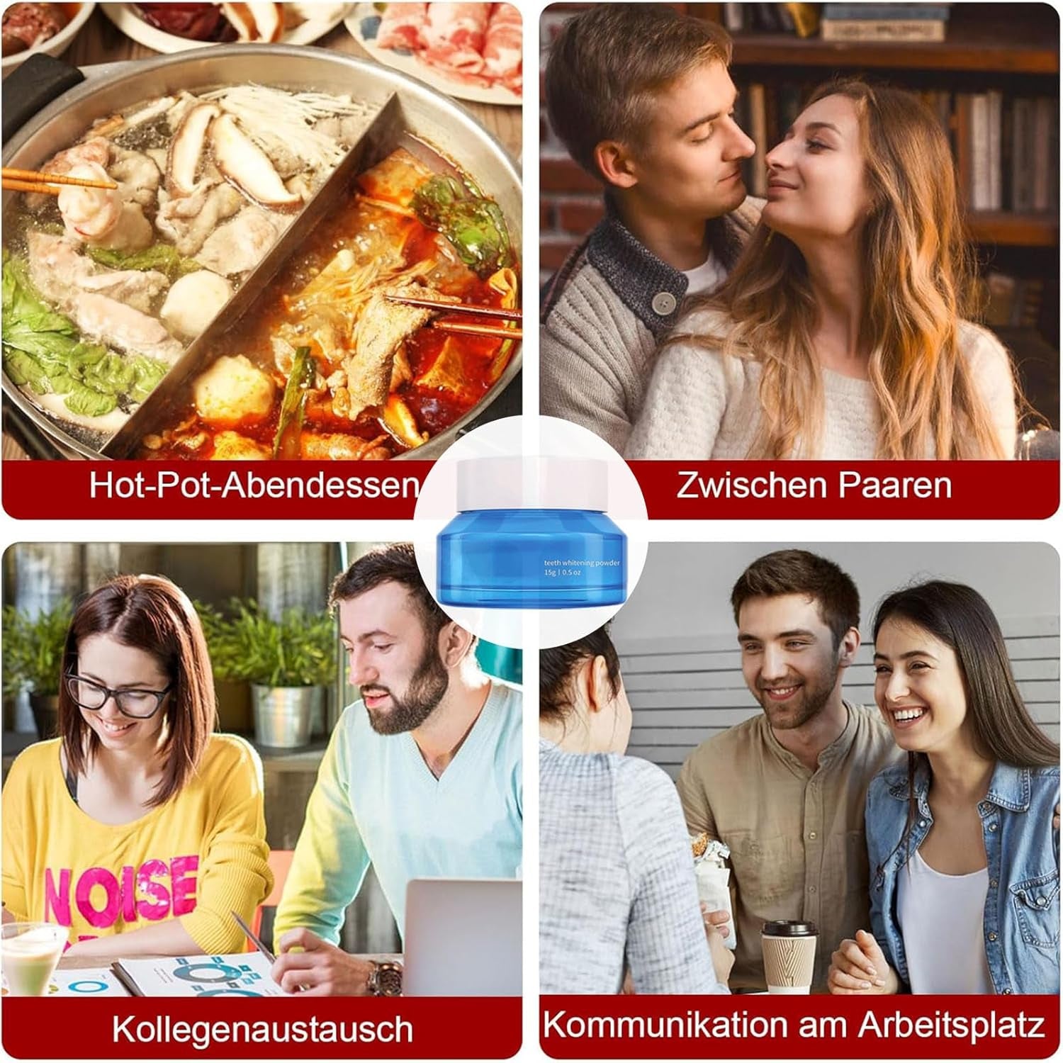 Natural Teeth Whitening Powder for a Radiant Smile